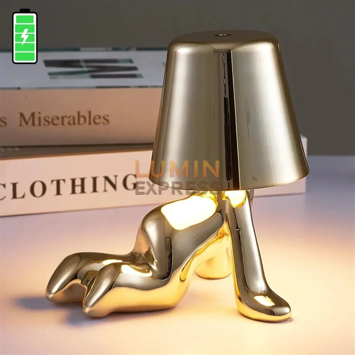 Nouvelle Lampe de table TEDDY Gold tactile