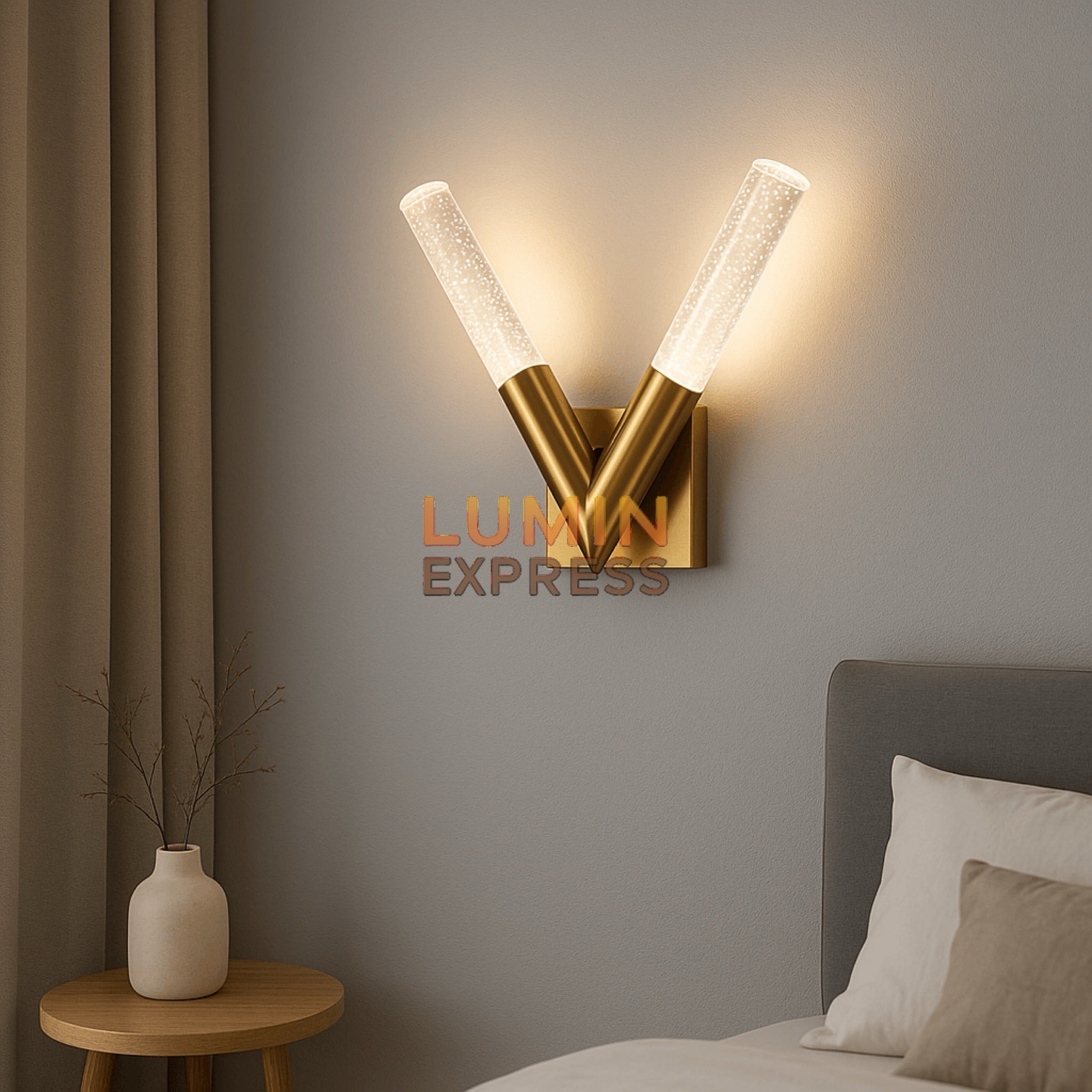 Applique murale VIANOVA Gold