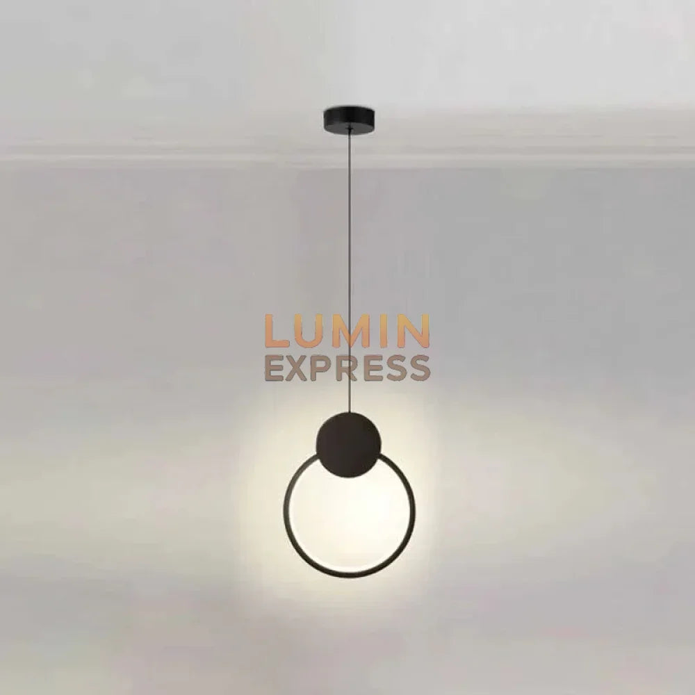 Suspension SLIM Cercle équivalent Bricoma luminaire Maroc