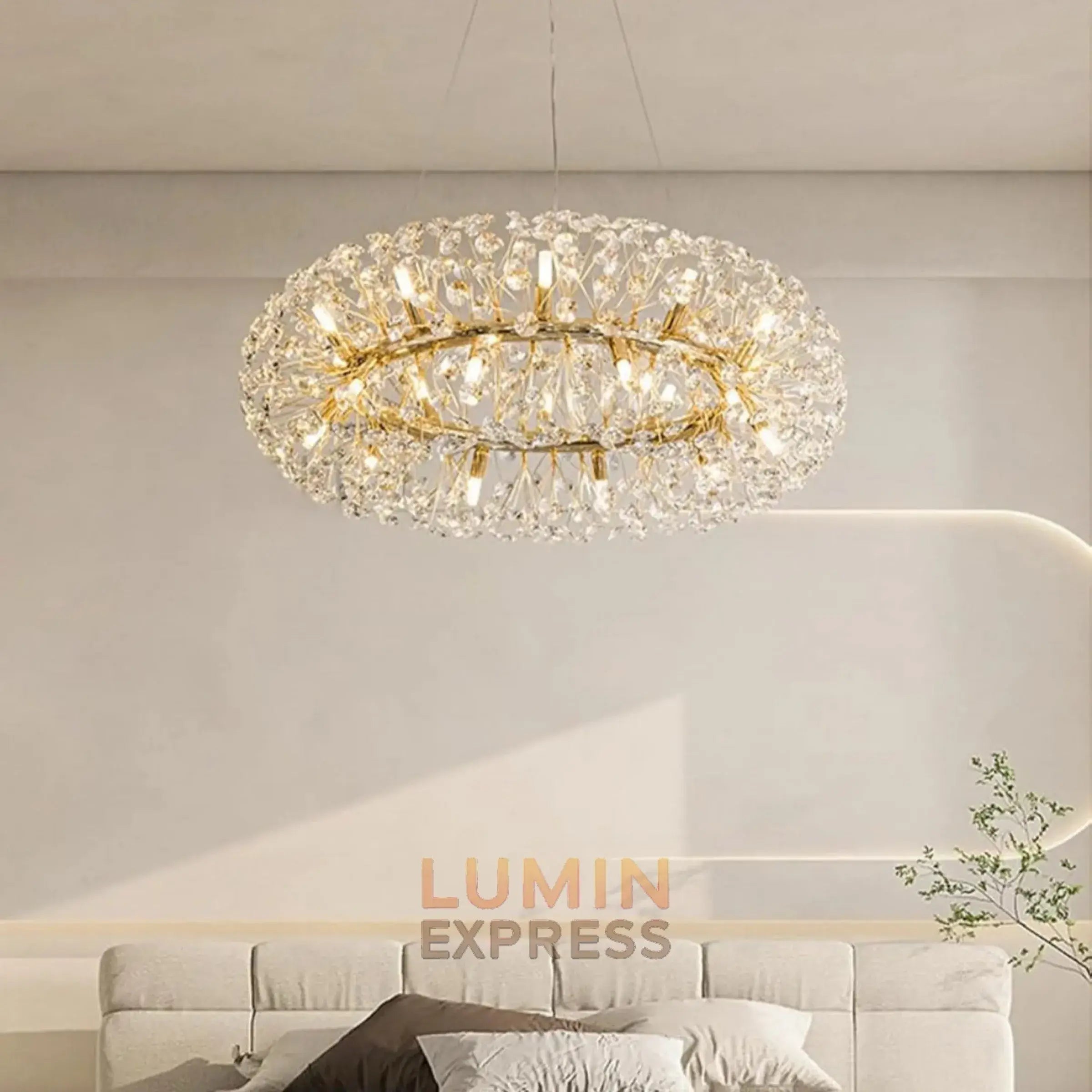 Lustre CLASSICO 100 cm imposant luminosité généreuse