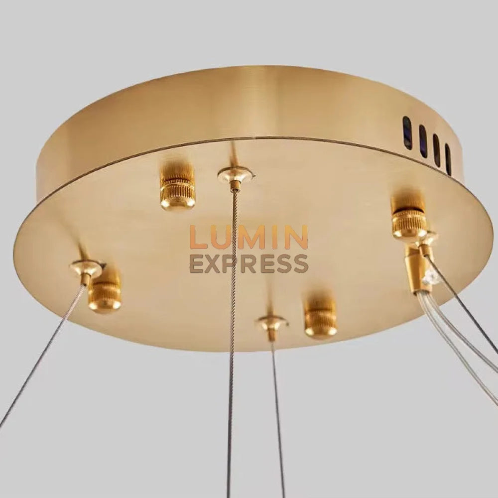 Lustre cristal contemporain pour espace luxe Luminexpress