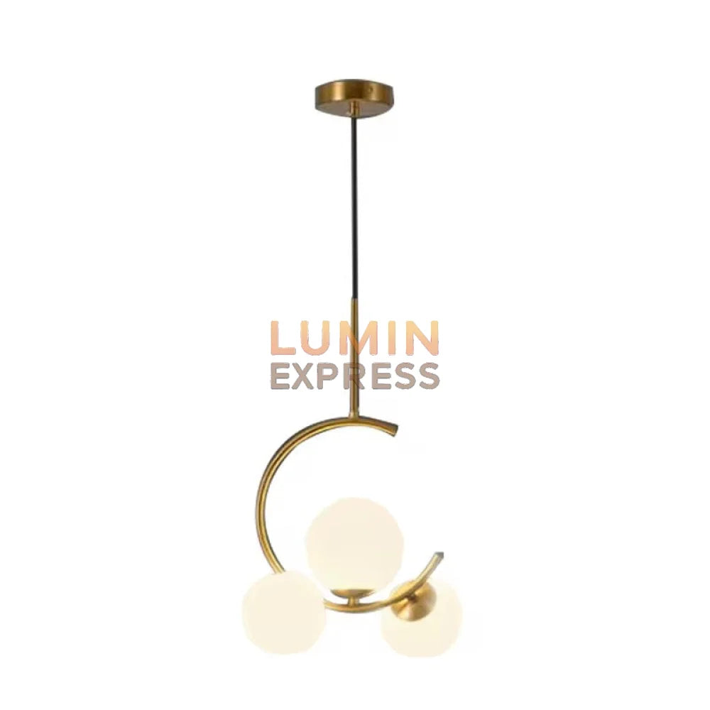 Luminaire premium Maroc verre dépoli design européen