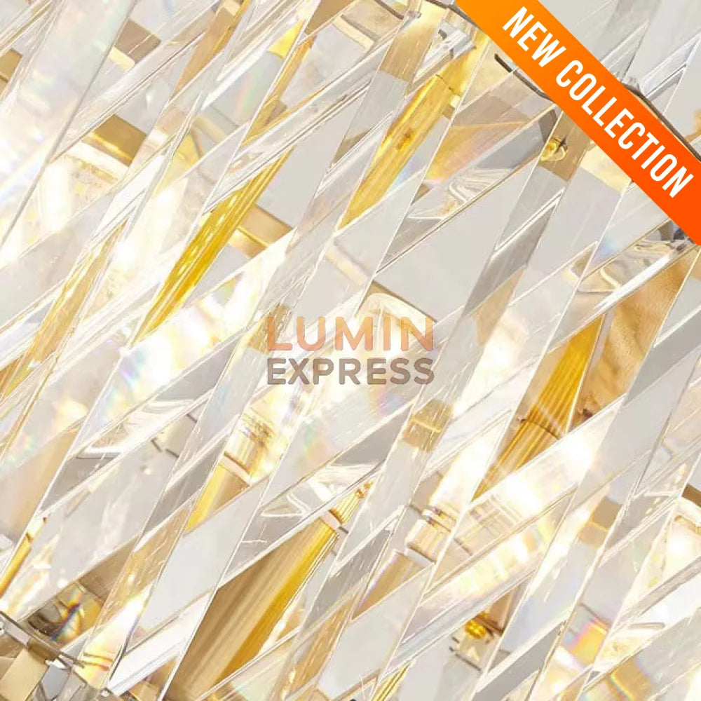 Lustre WINDSOR – suspension design dorée pour intérieur chic et moderne