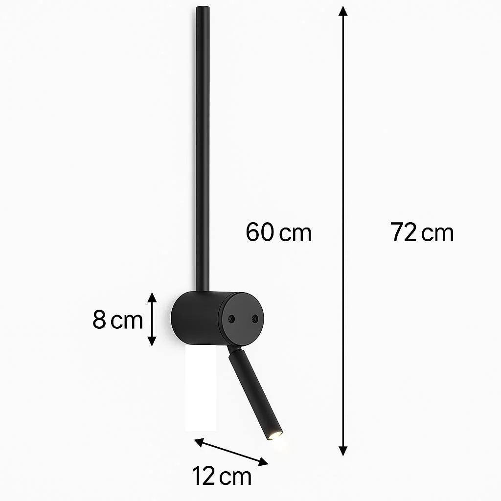 Applique murale VERTIGO PLUS Black