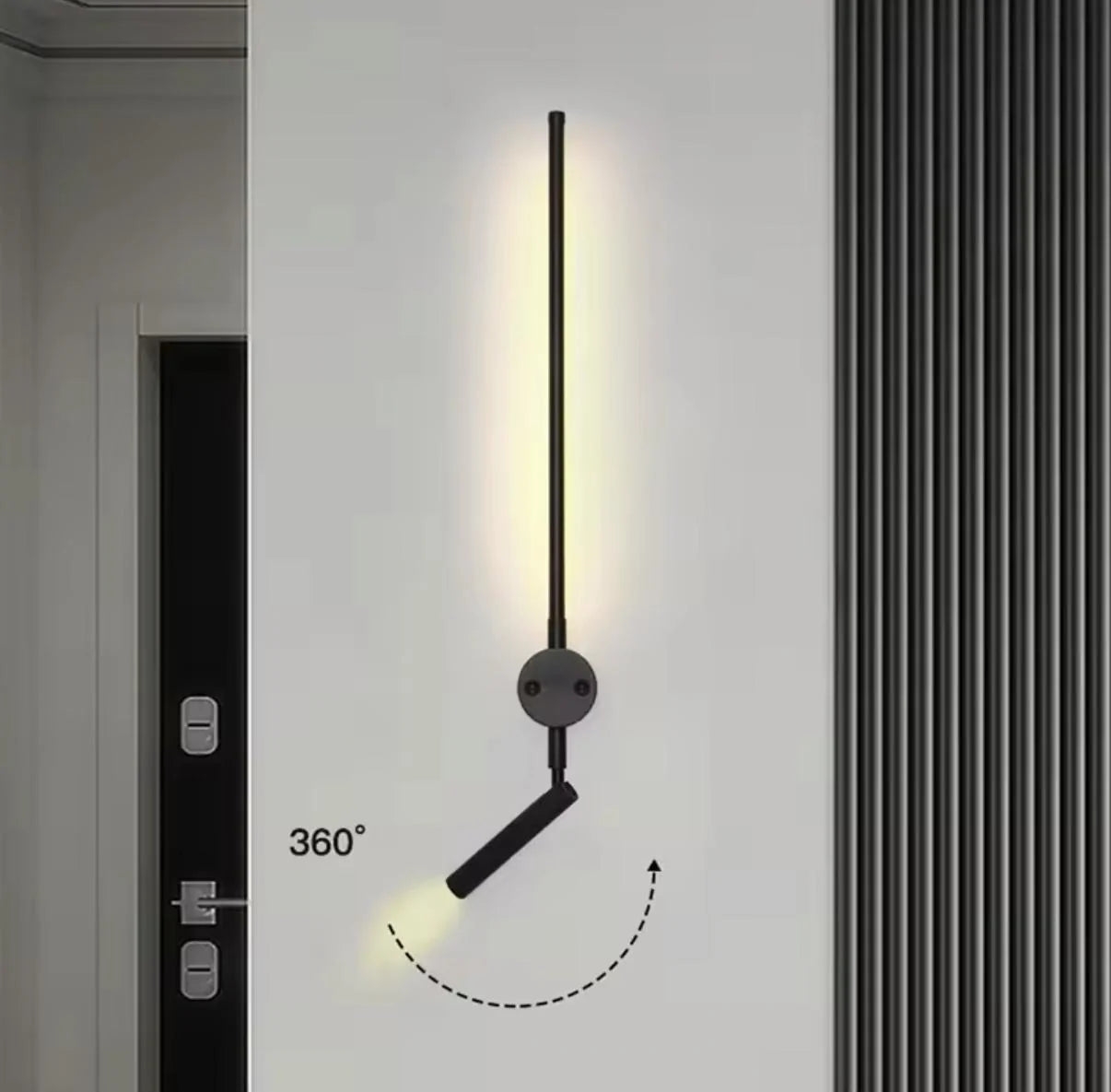 Applique murale VERTIGO PLUS Black