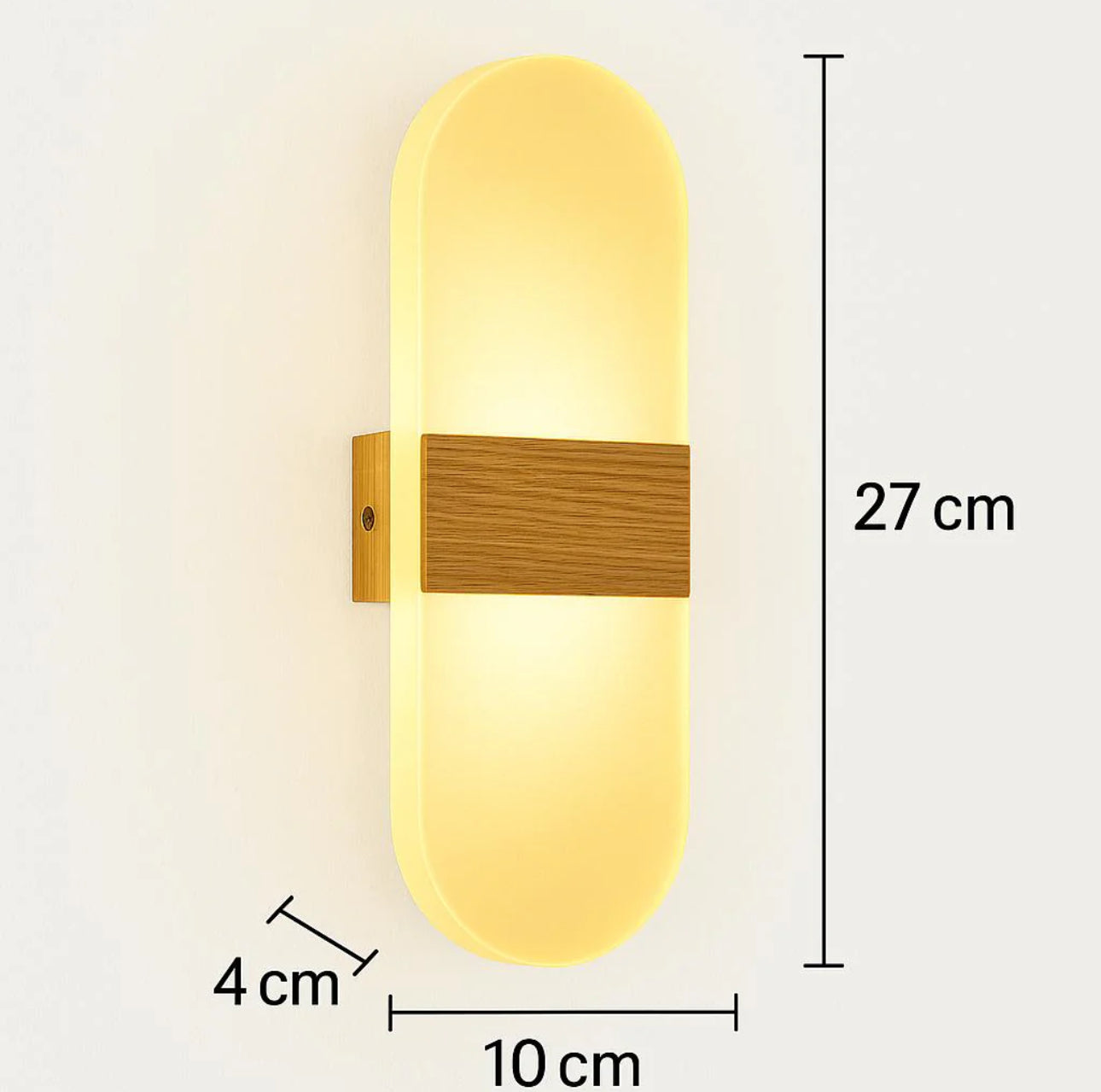 Applique murale TANGO Gold