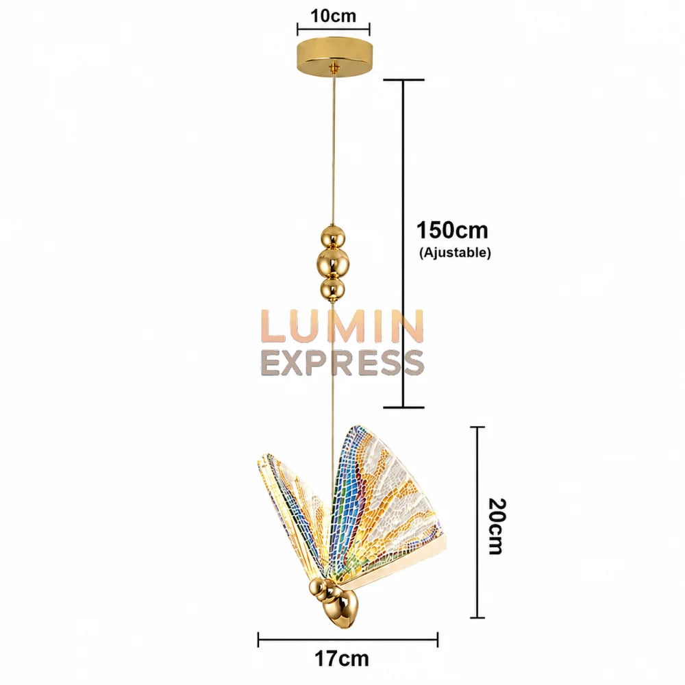Suspension PAPILLON COLOR