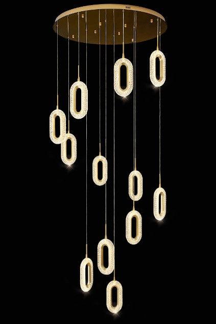 Lustre VIRAL 13 Anneaux