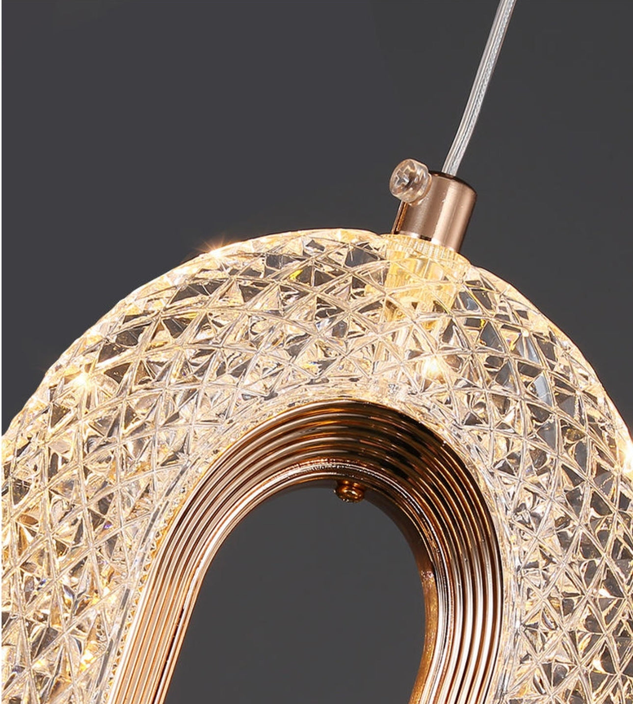 Lustre VIRAL 13 Anneaux