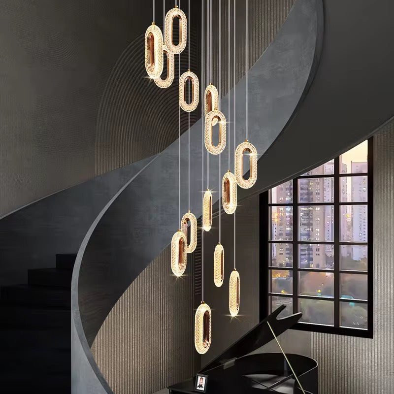 Lustre VIRAL 13 Anneaux