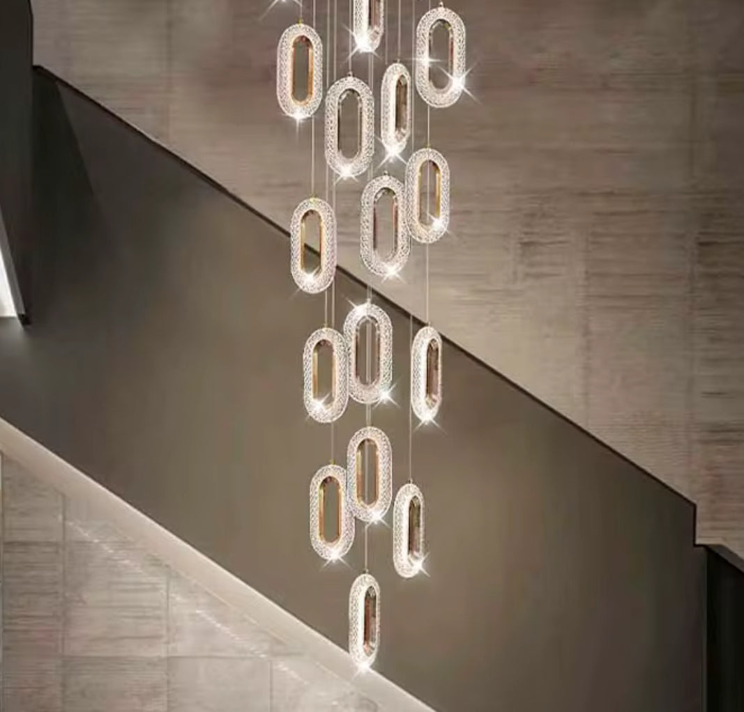 Lustre VIRAL 13 Anneaux