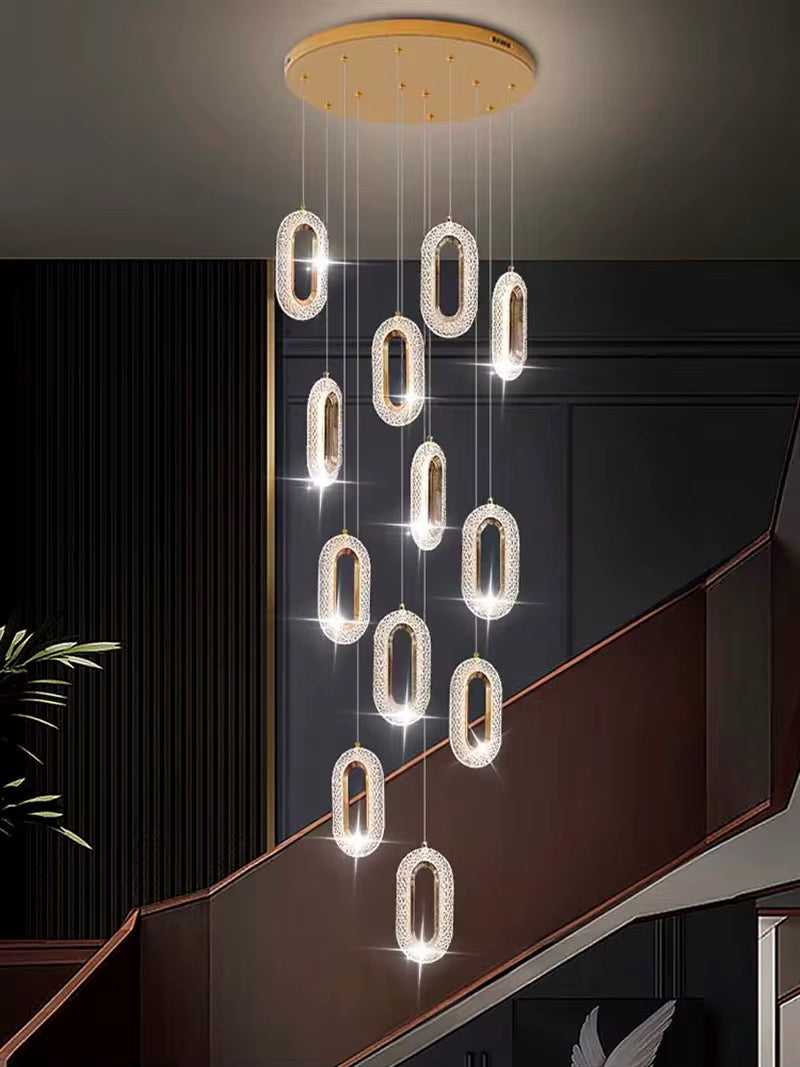 Lustre VIRAL 13 Anneaux