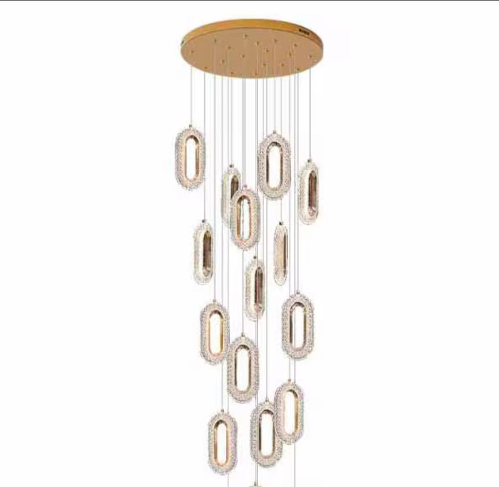Lustre VIRAL 13 Anneaux