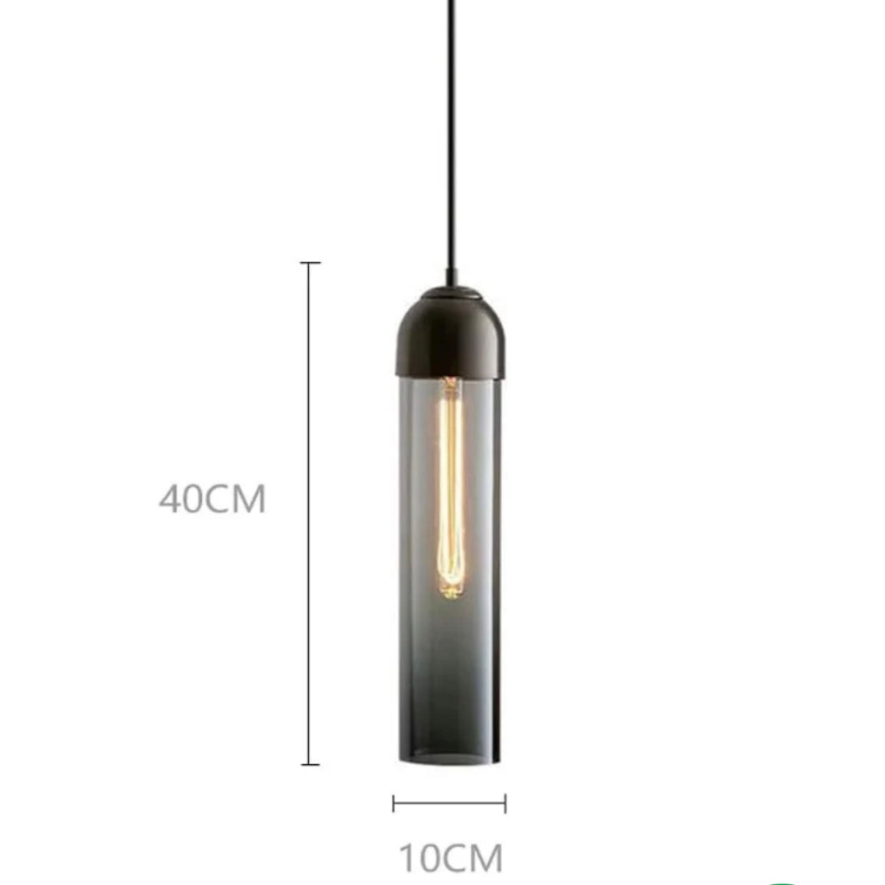 Suspension TUBO Black