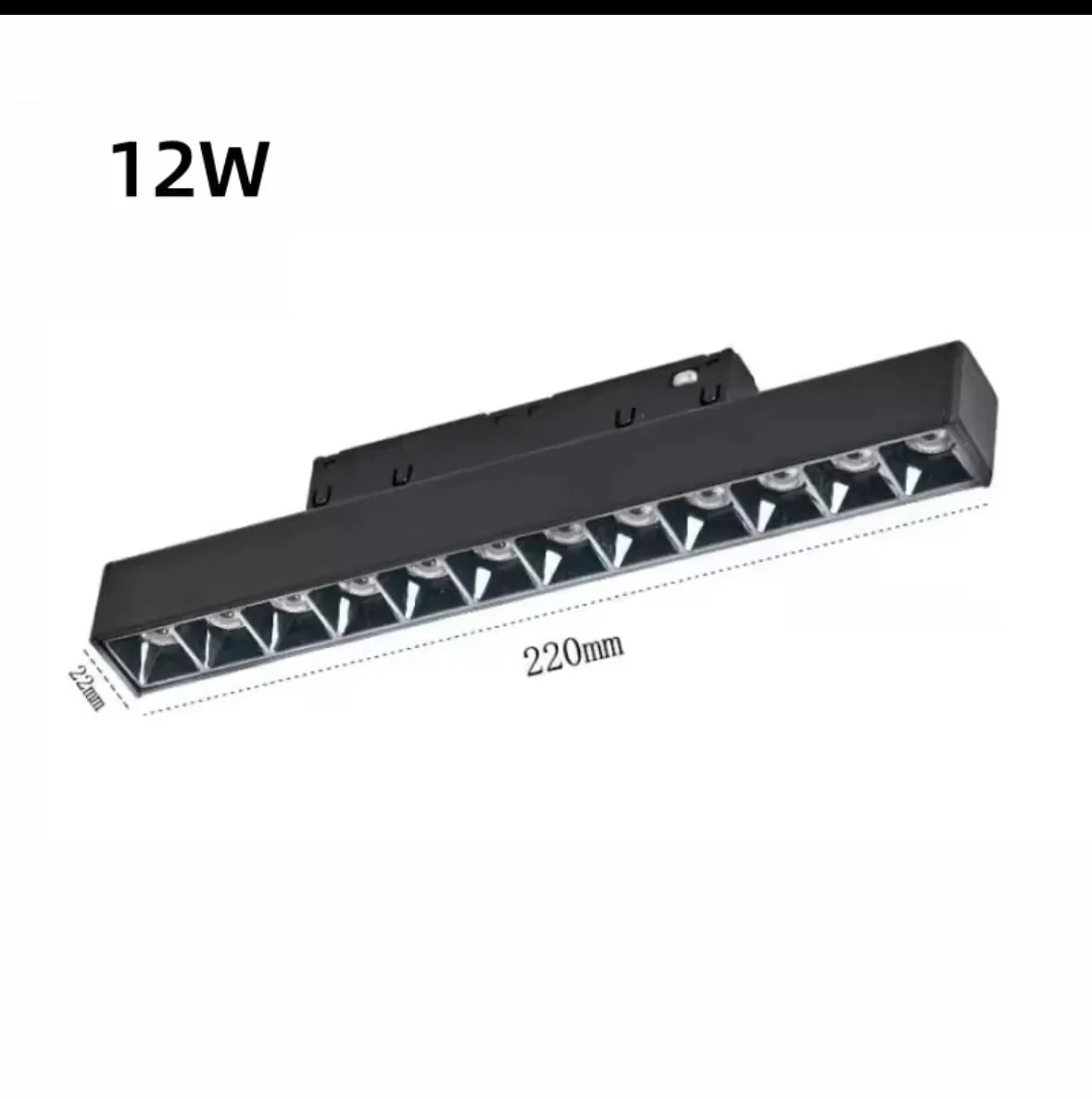 Spot LASER LED 4000K magnétique