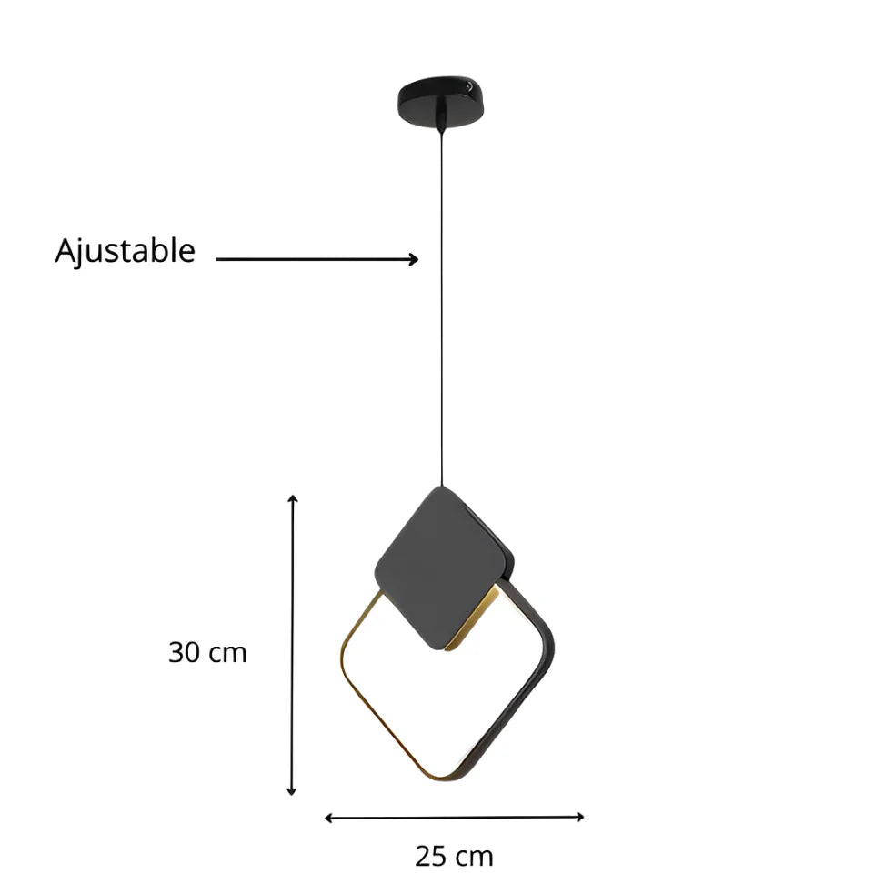 Suspension SLIM Carré