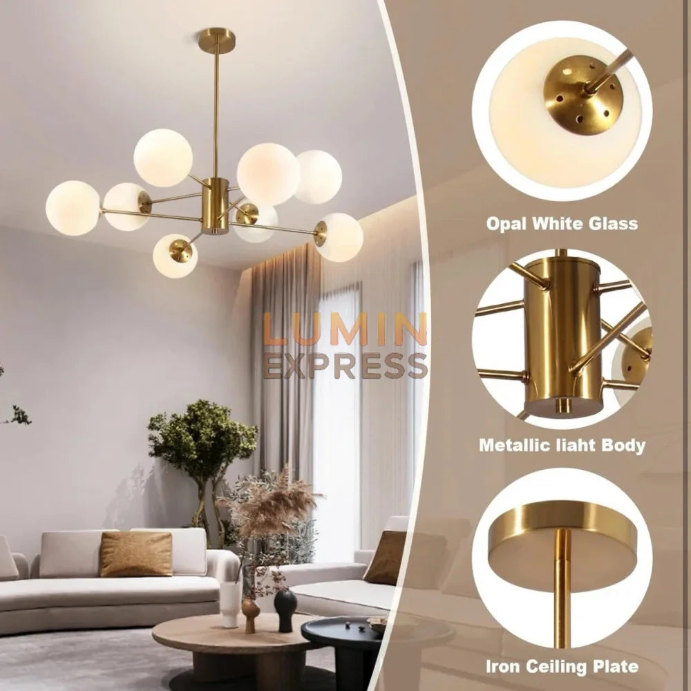 Suspension BERLIN 8 Branches