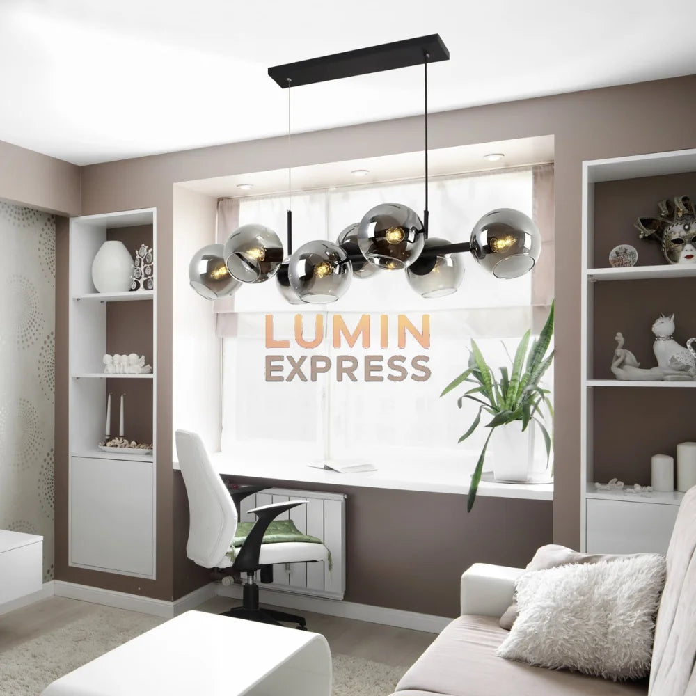 Luminaire maroc suspension Cluster Black décoration moderne