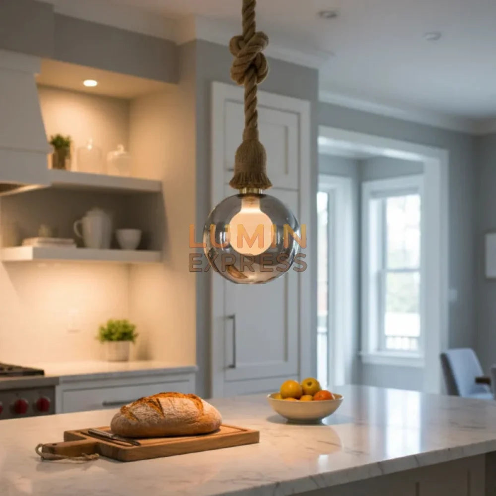 Suspension RÉTRO G125 verre fumé – Luminaire industriel Luminexpress Maroc