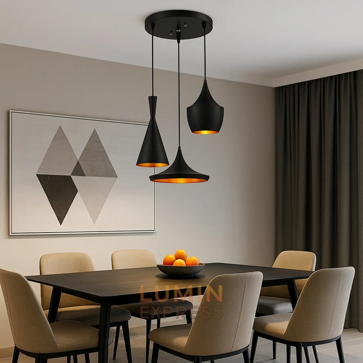 Suspension contemporaine DULCE pour salon, salle à manger ou cuisine
