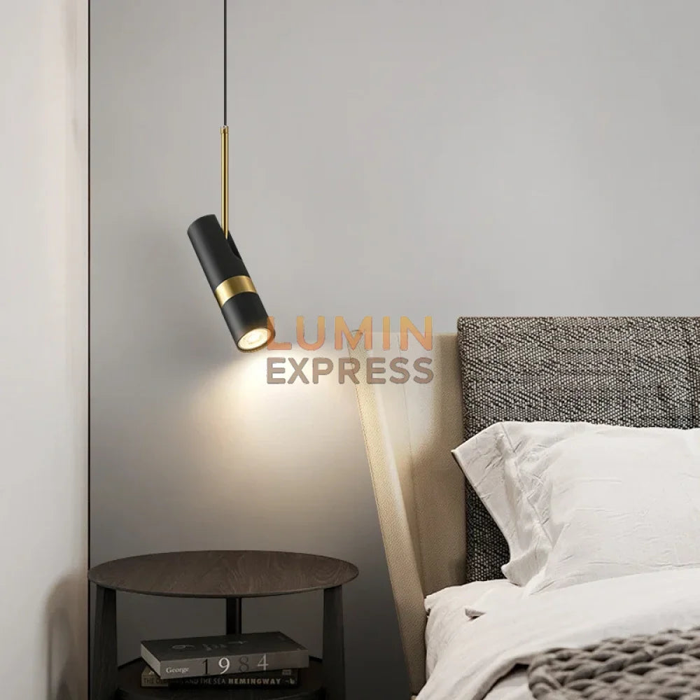 Suspension ELVOR Black — lampe design inspirée Ikea Maroc.