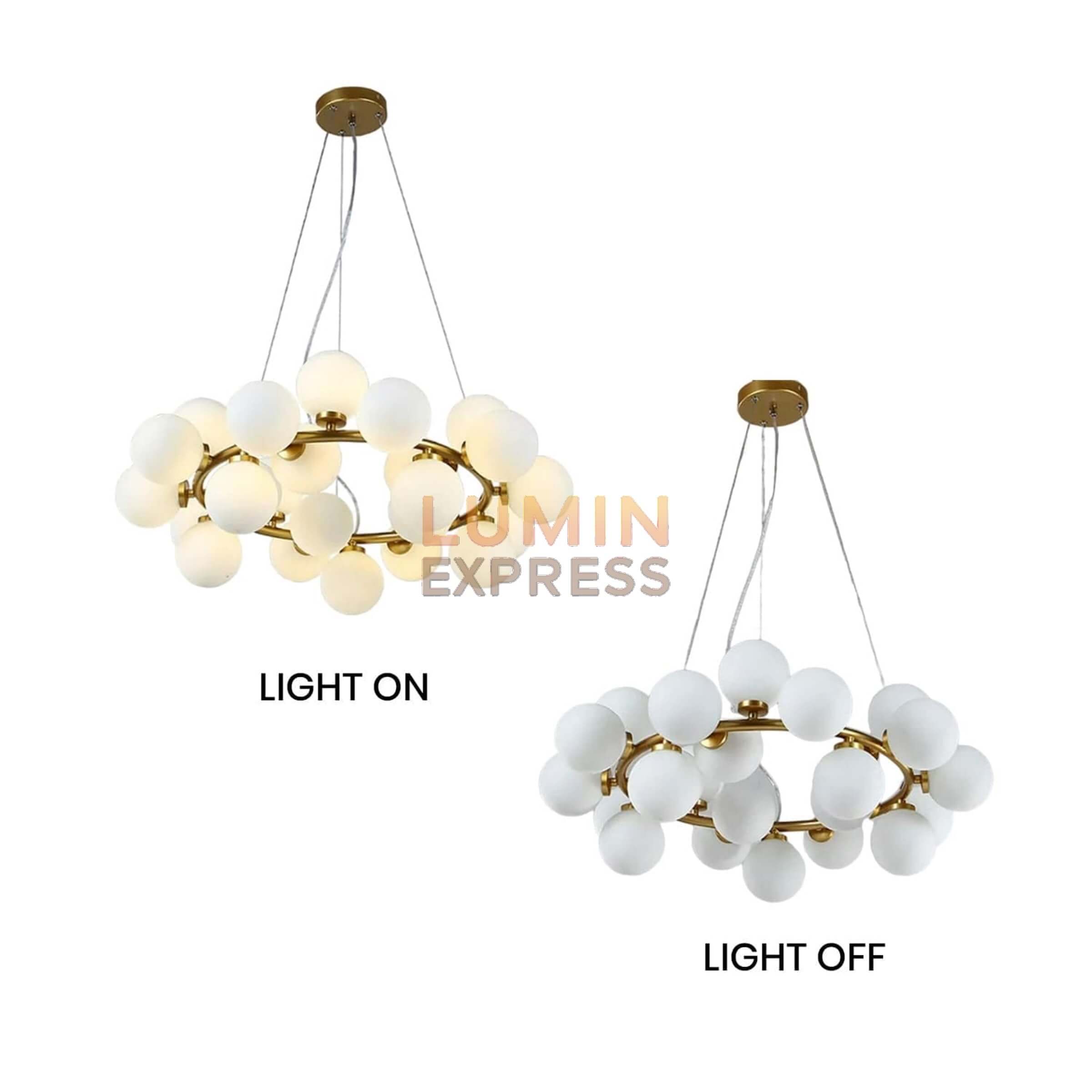 Suspension FIZZA 25 Boules