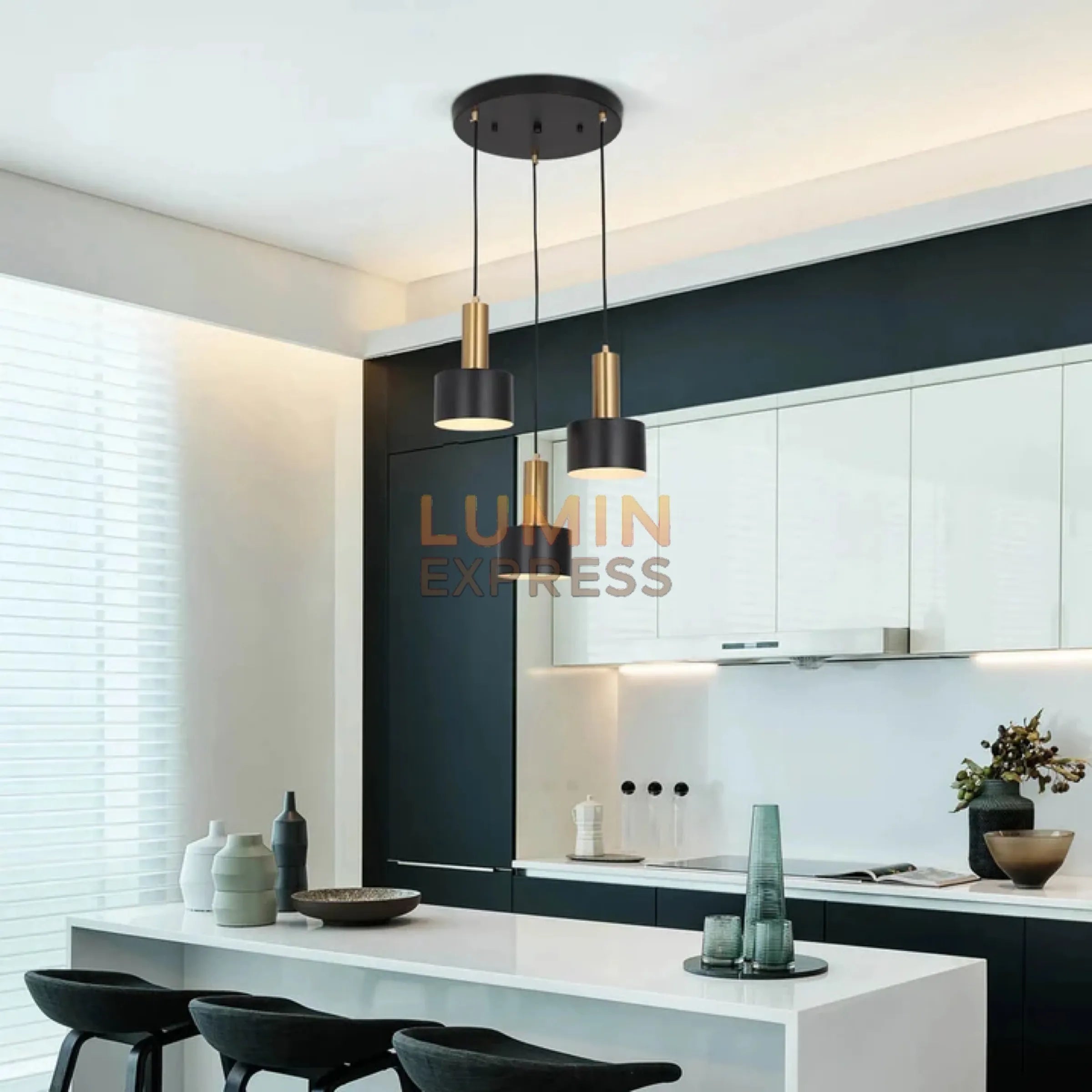 Suspension FLIPO Triple LED – éclairage design intérieur