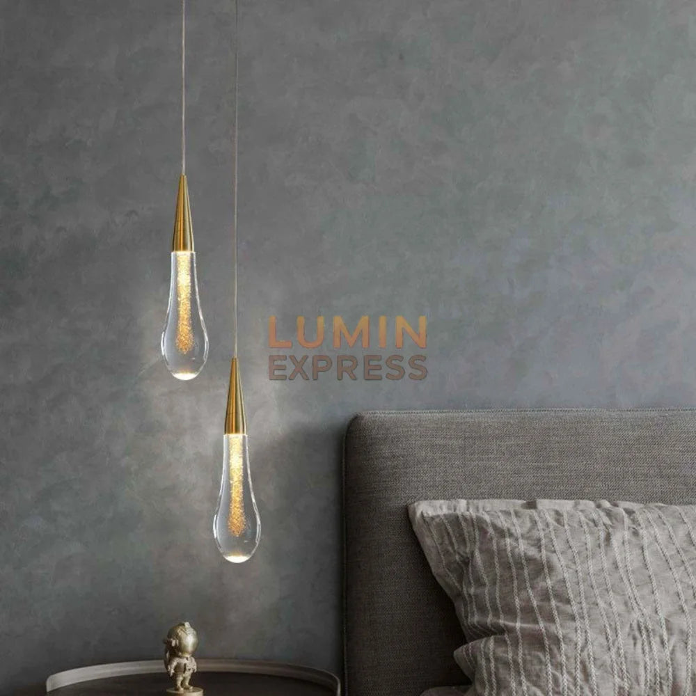 suspension goûter d'eau style contemporain luminaire maroc