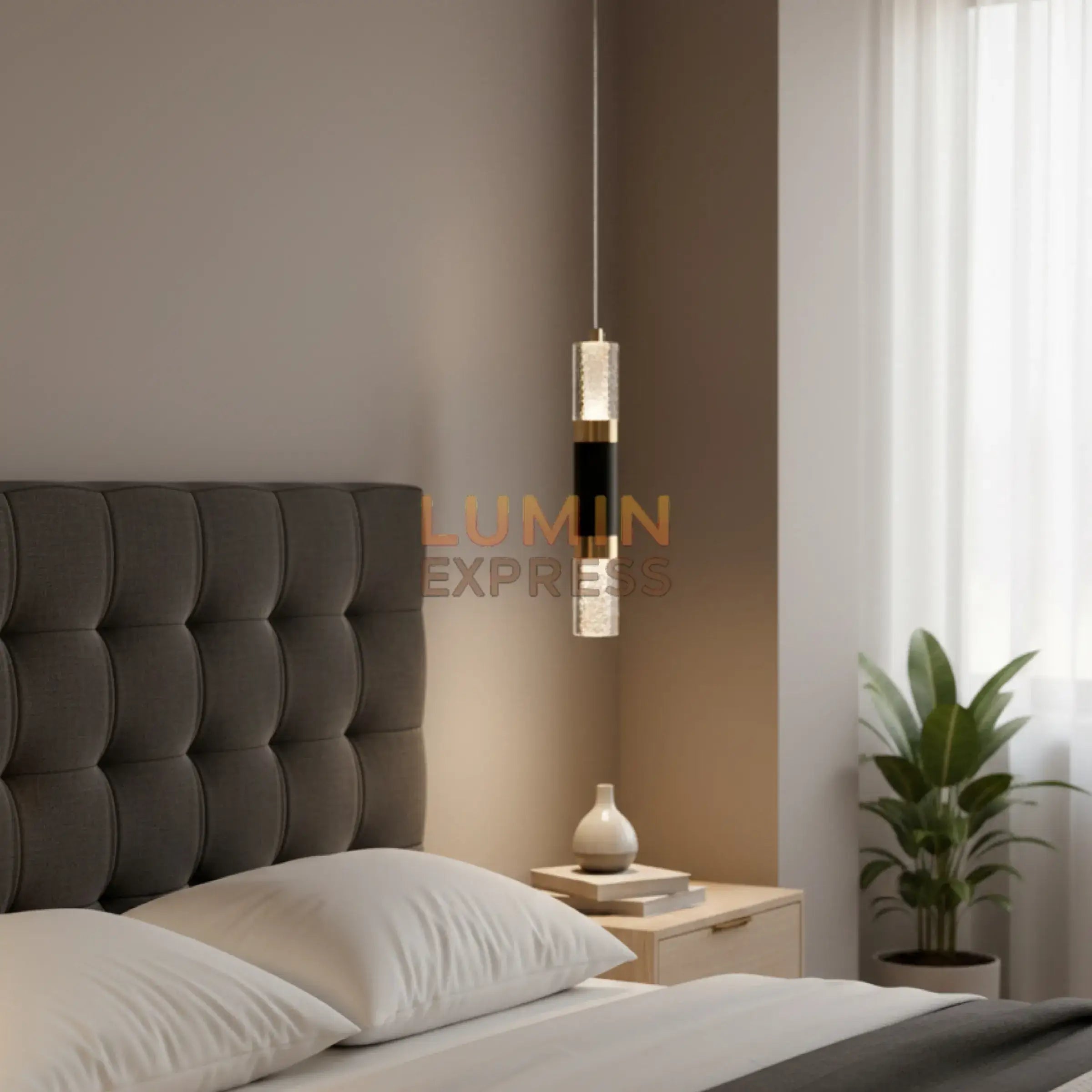 Suspension décorative Luminosa – idéale pour chambre à coucher.