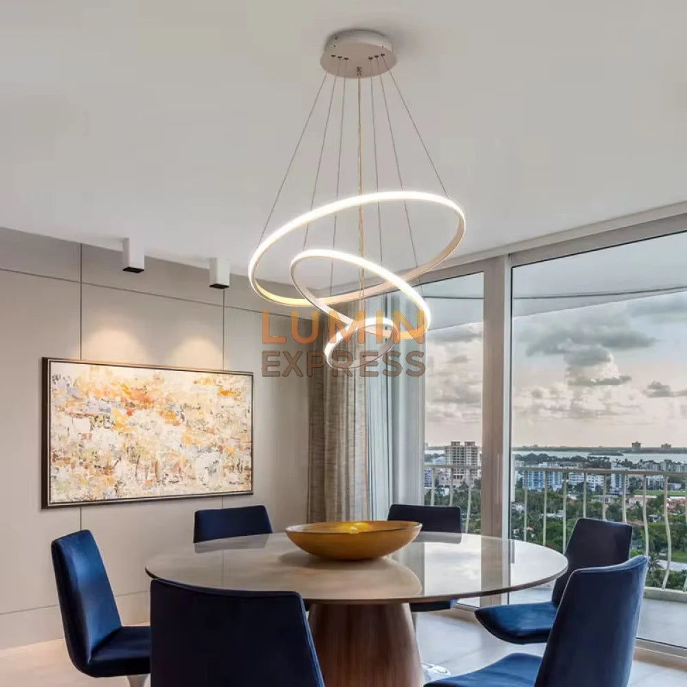 Suspension TRIPLE White pour salon ou salle à manger