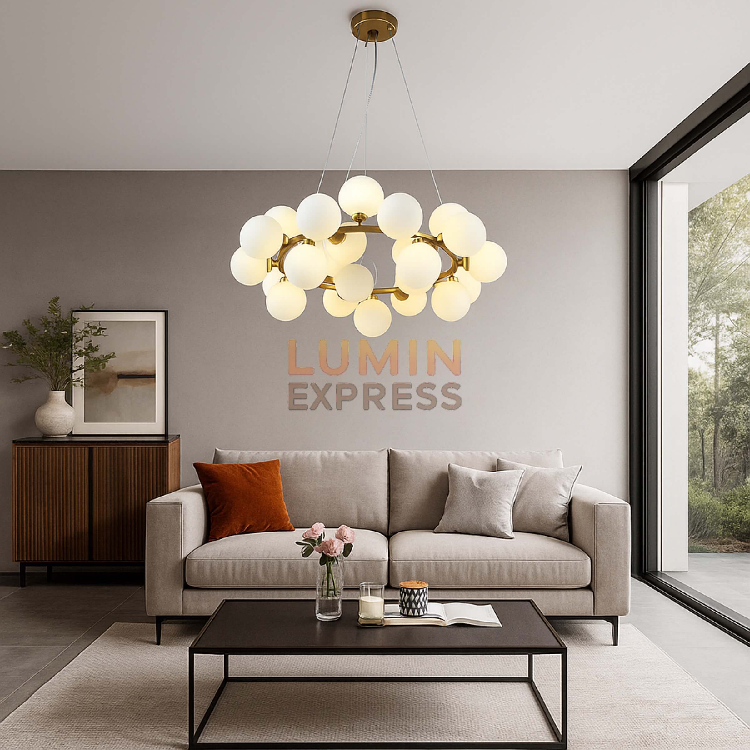Suspension FIZZA 25 Boules
