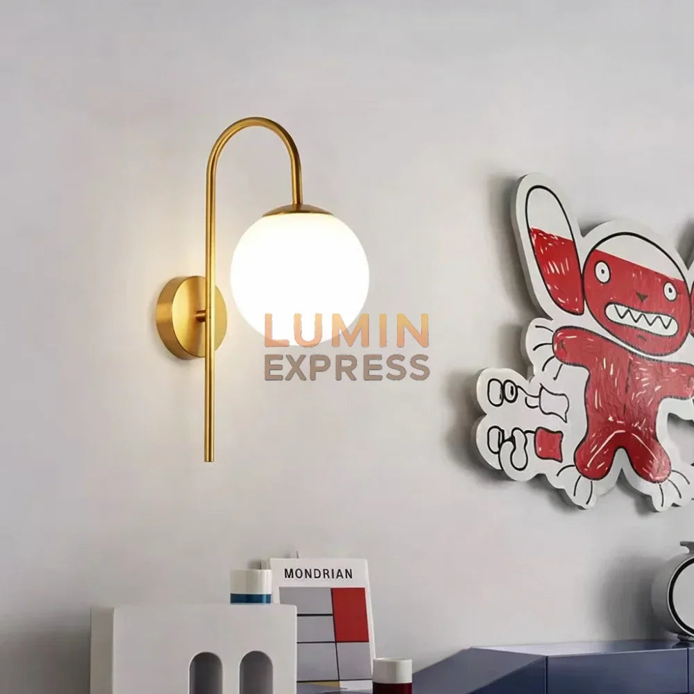 Applique murale PANDA Gold