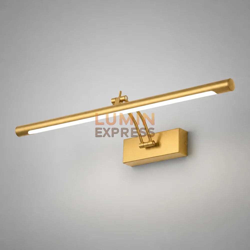 Applique murale orientable Dorée pour tableau et miroir