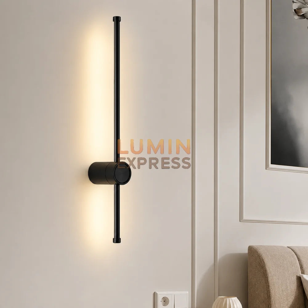 Applique murale VERTIGO Black 60 cm