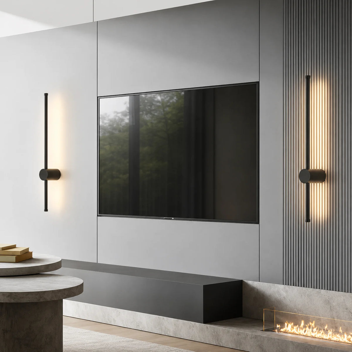 Applique murale VERTIGO Black 60 cm