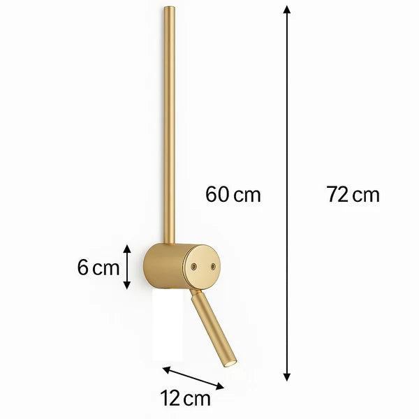 Applique murale VERTIGO PLUS Gold