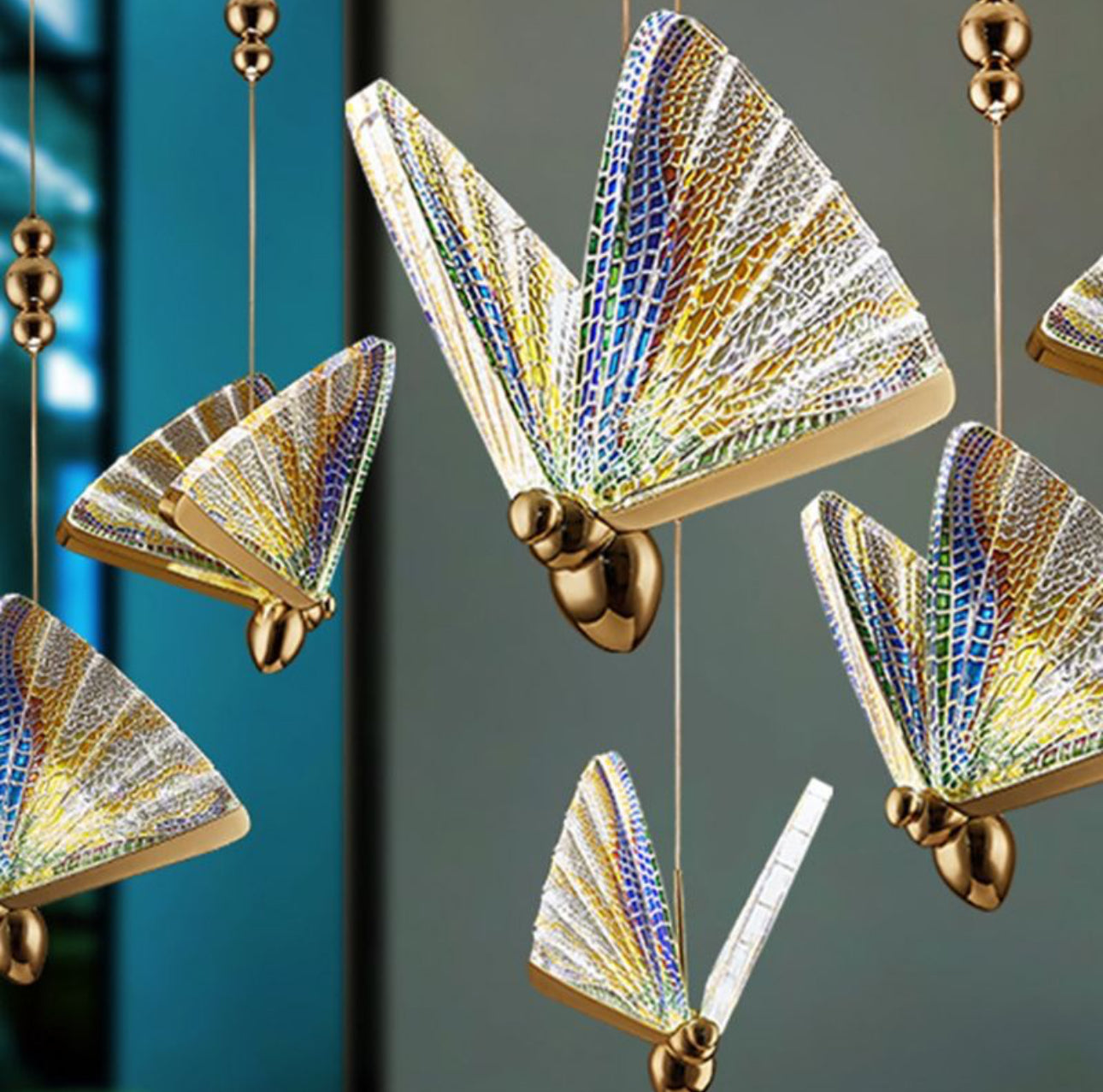 Suspension PAPILLON COLOR