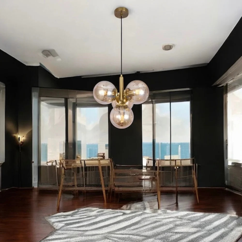 Suspension PULPY 4 Boules