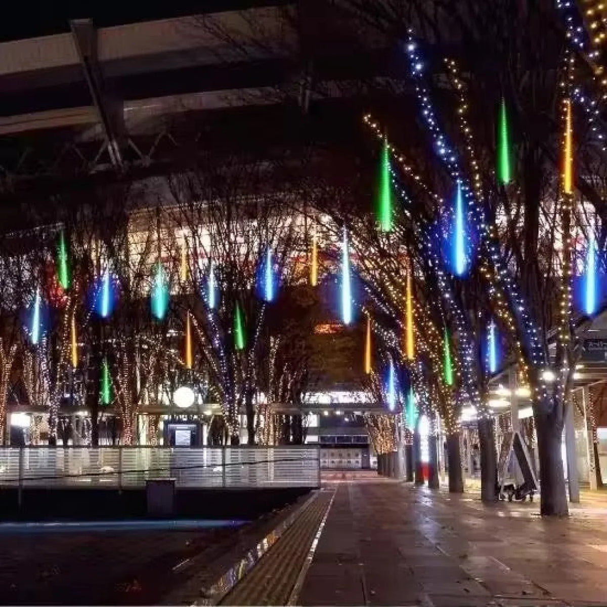 Guirlande lumineuse météores LED 300/80 cm 10 tubes