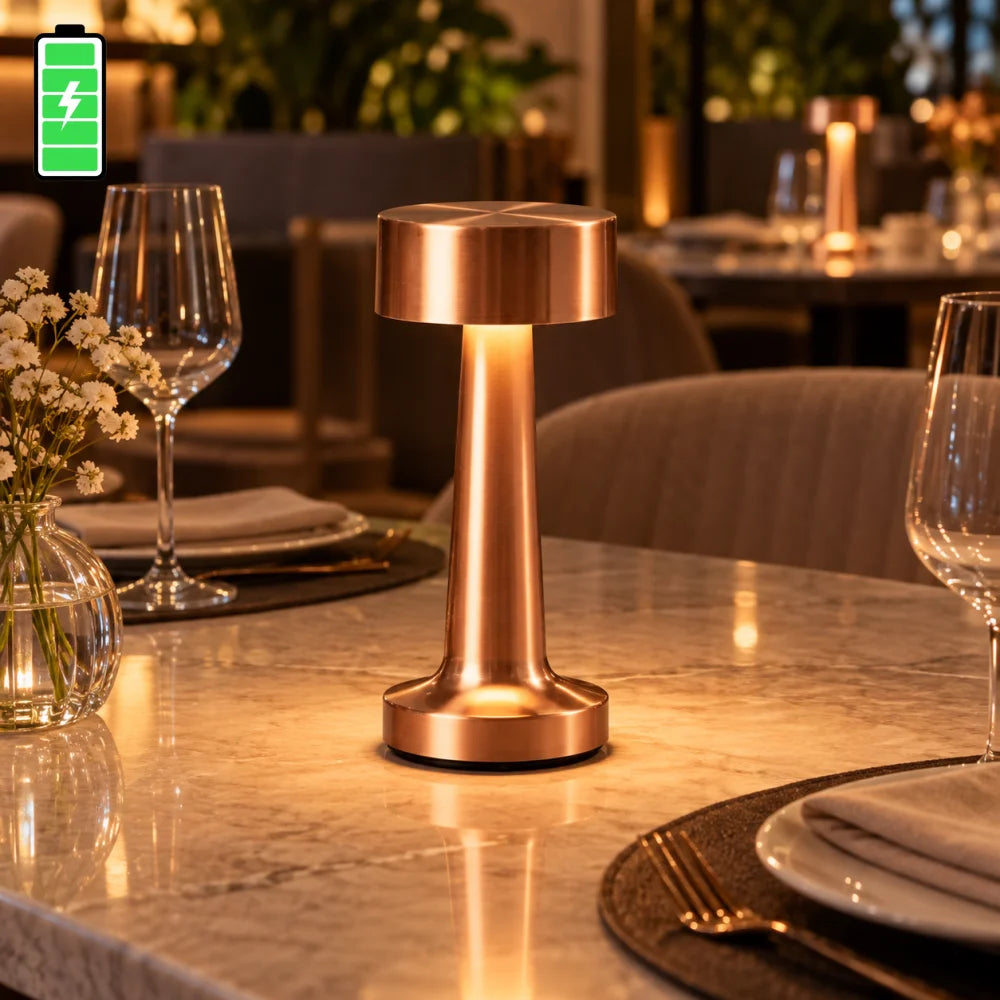 Lampe de table DELIA Rose Gold