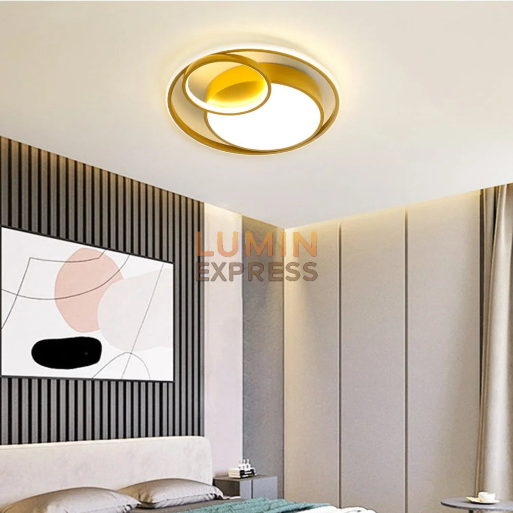 Plafonnier DIANA Gold