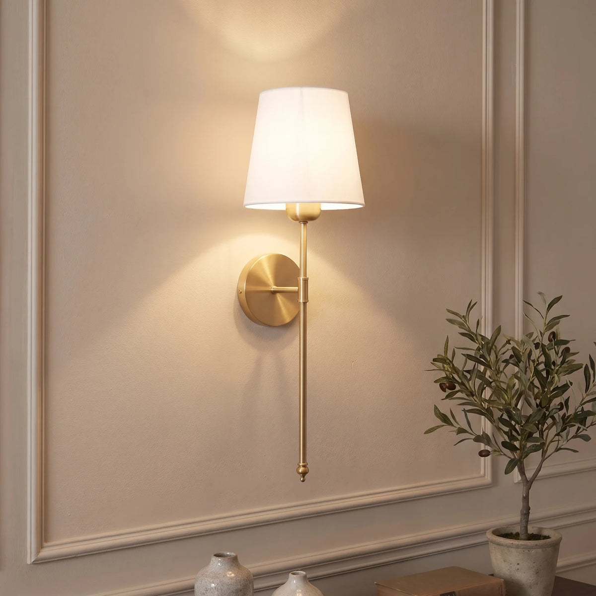 Applique murale LORD Gold