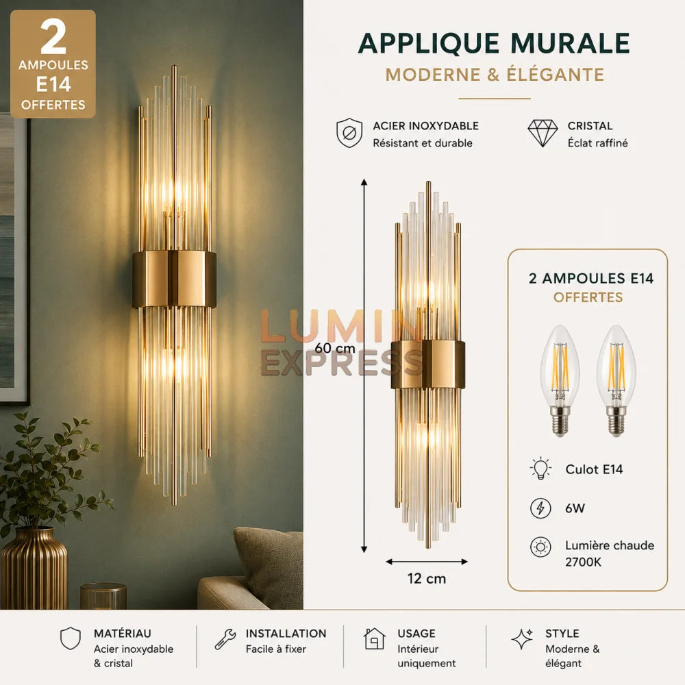 Applique murale OTOYA Slim