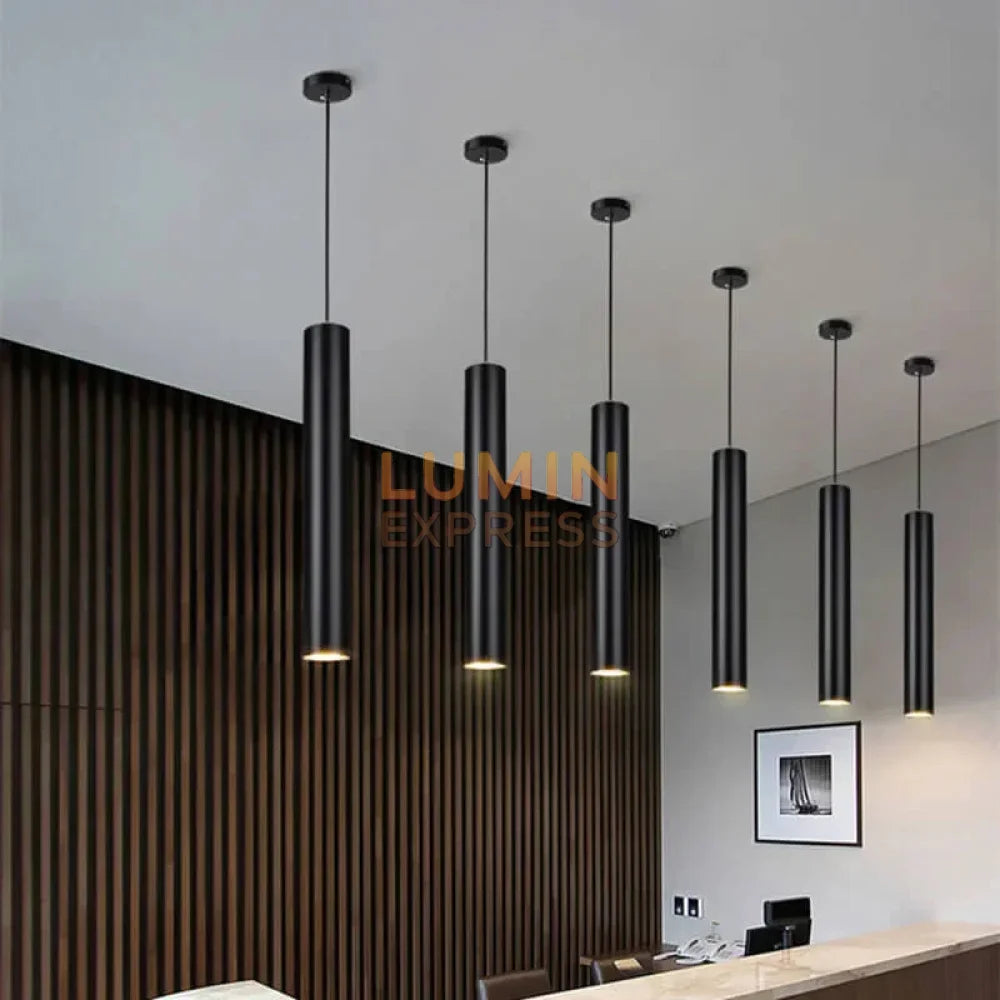 Suspension TUBALIGHT Black