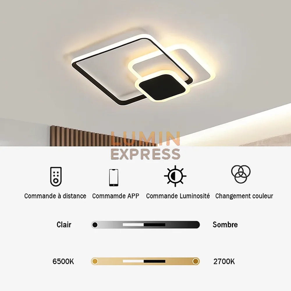 Plafonnier MANDALA Carré