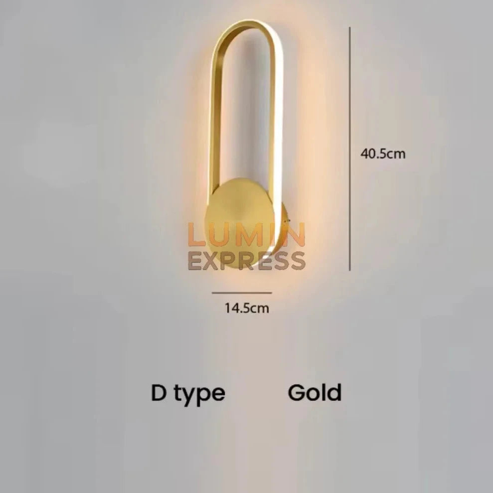 Applique murale STANLEY Gold