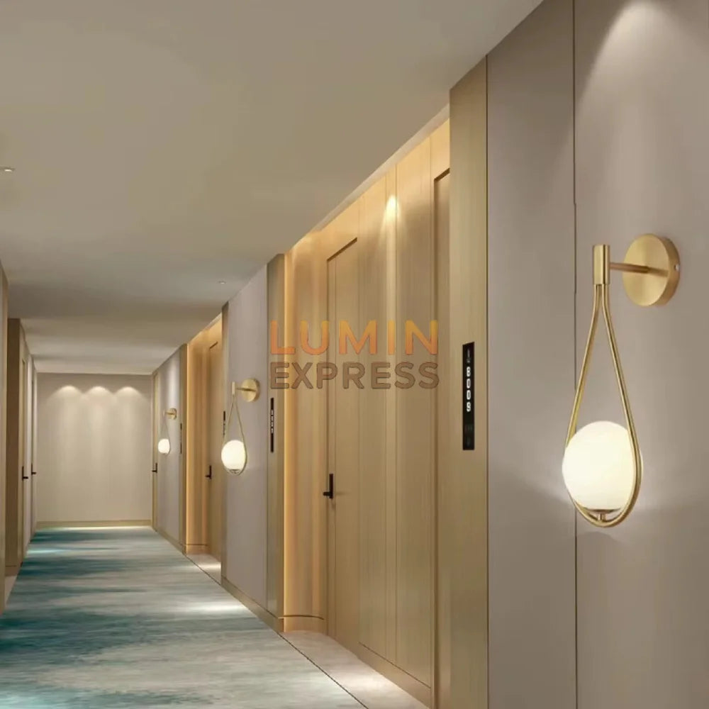 Applique murale PLATA Gold