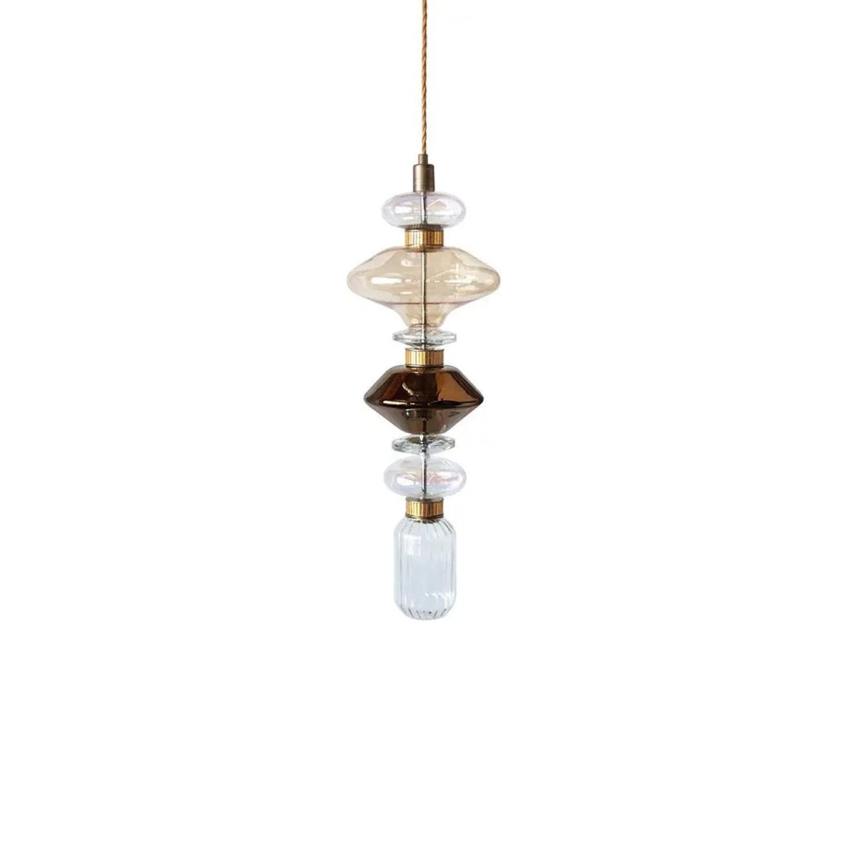 Suspension FUTURA Design Contemporain en verre soufflé