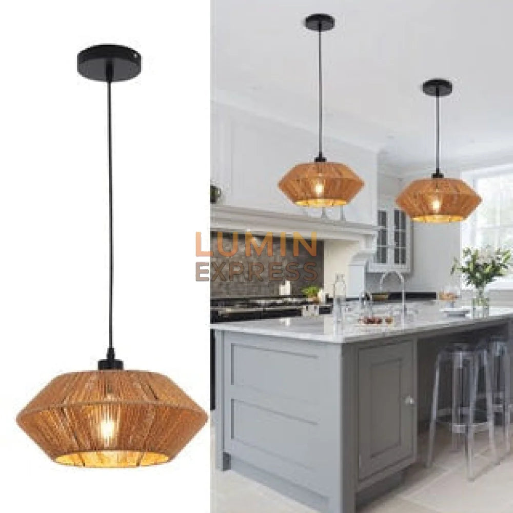 Suspension YORU en Bambou