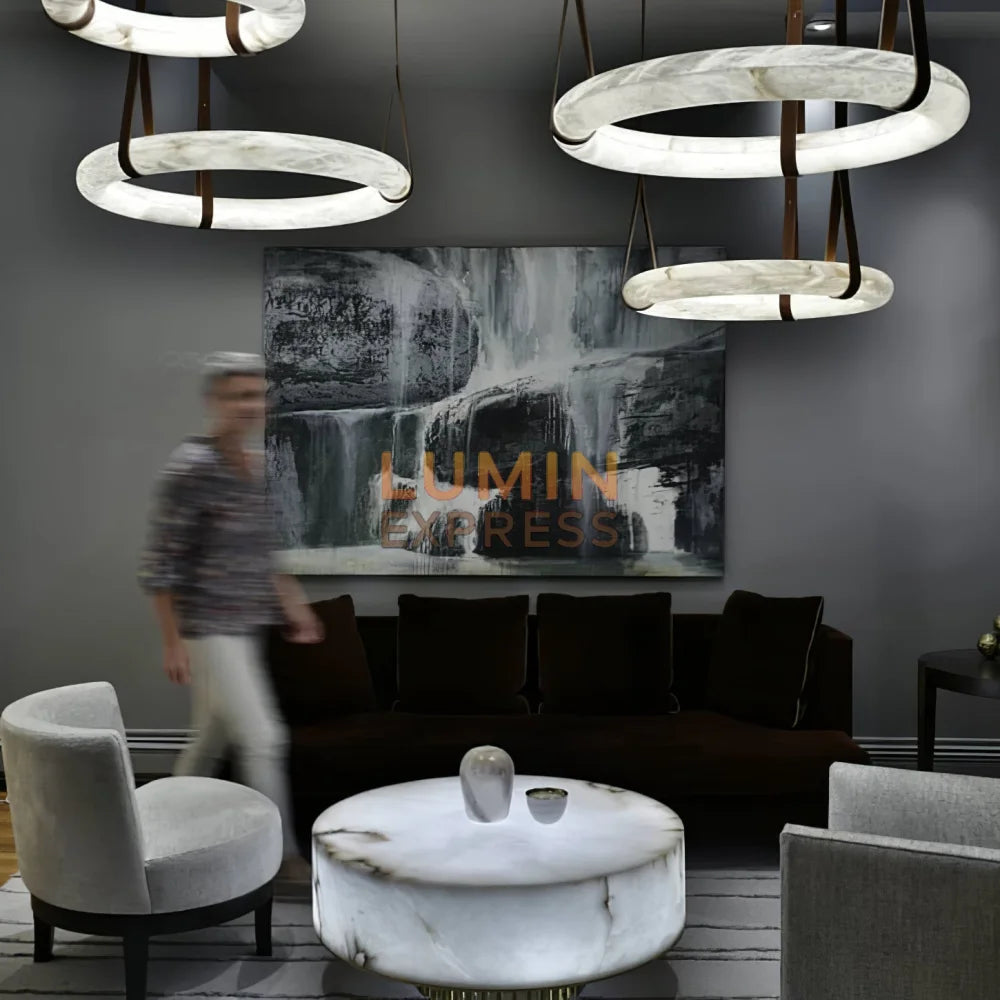 Lustre ARENA en marbre